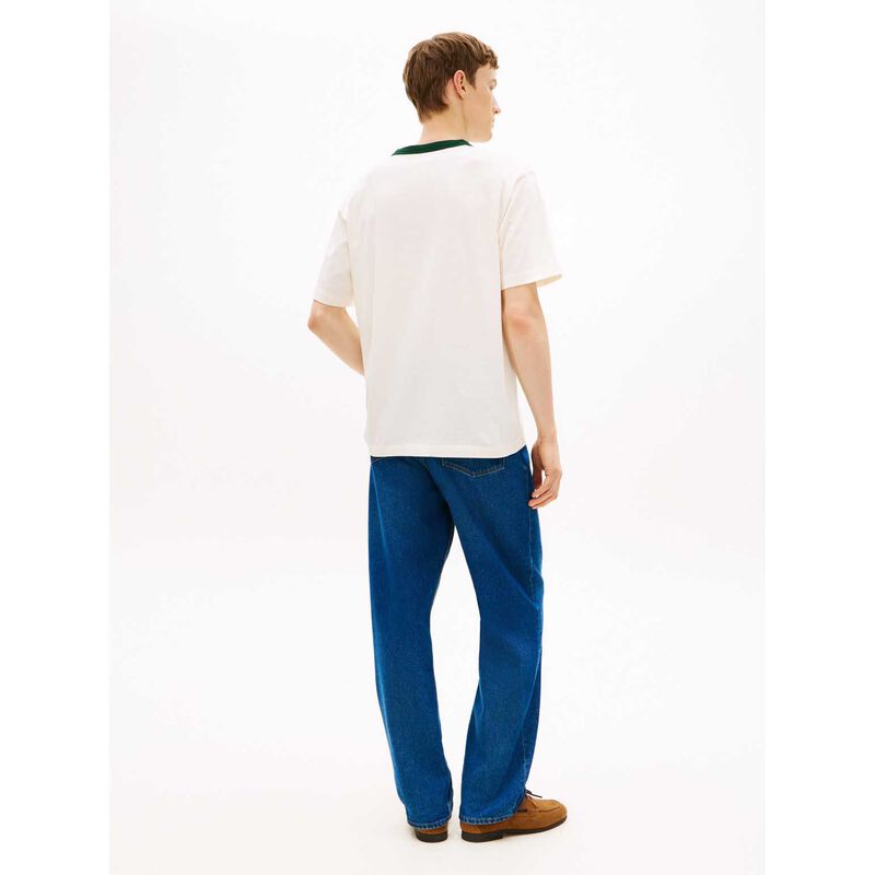 Tommy Hilfiger Contrast Crew Neck Relaxed Jersey T-Shirt image number 1